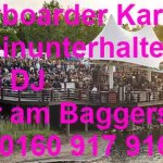 Baggersee Party mit Keyboarder Karl Alleinunterhalter und DJ NRW